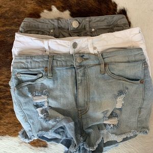 3 pairs of RSQ shorts